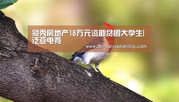 领秀房地产18万元资助贫困大学生|泛亚电竞(图3) 泛亚电竞